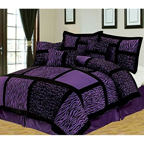 Purple Queen Size Bedding Hanaposy