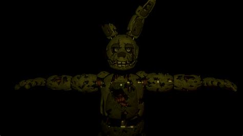 Springtrap Edit V3 Download C4d By G4brielr On Deviantart