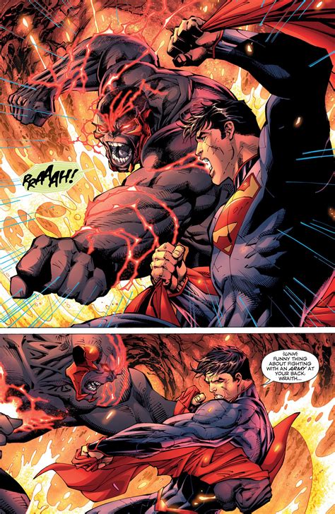 Superman Unchained Interior Art Feat Superman V Wraith By Jim Lee