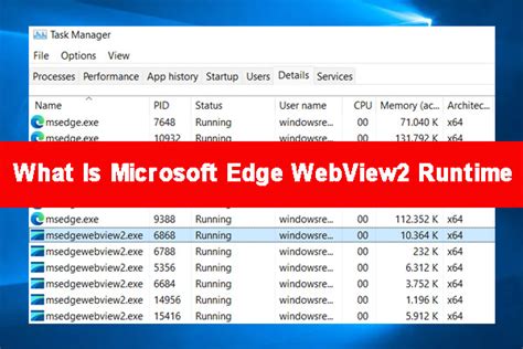 What Is Microsoft Edge Webview Runtime In Windows Riset