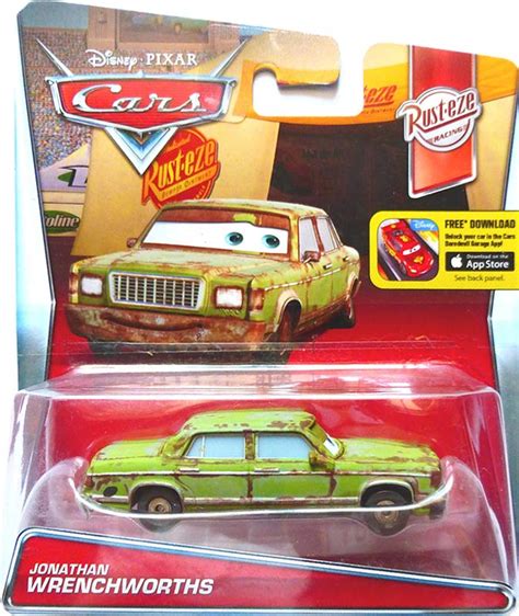 Toys And Hobbies Jonathan Wrenchworths Disney Pixar Cars 2013 Rust Eze Racing Series Nib Diecast