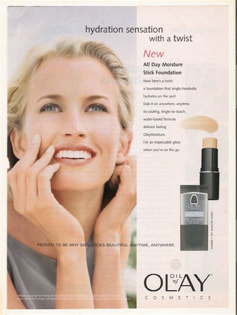 Ad Anouk Smulders Voorveld Oil Of Olay Cosmetics 2000 Ebay