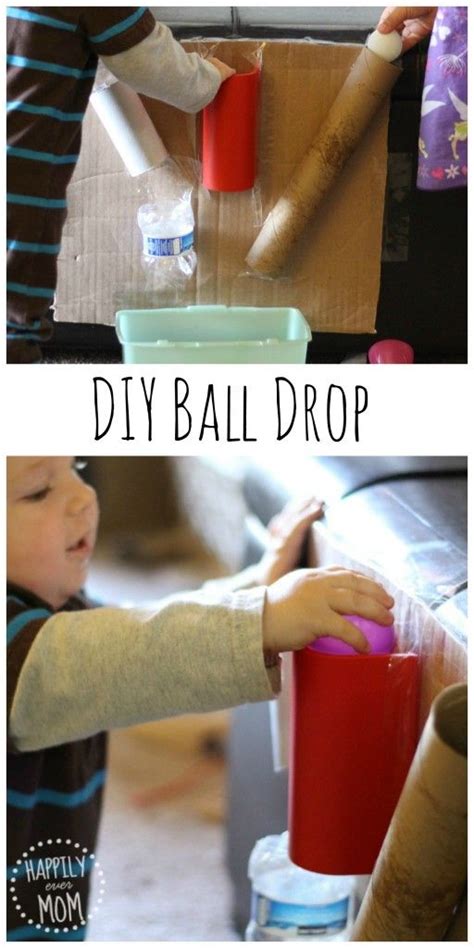 There are many variants that you can play around outside, or even inside your house. Activities for Baby: Make a DIY Ball Drop | Infant ...