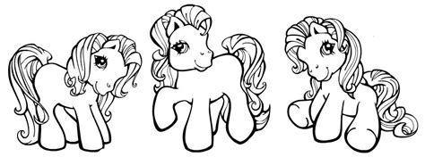 My Little Pony Line Art By Mylittleponyclub On Deviantart