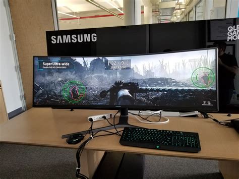 Samsung S New Ultra Super Wide Monitor Notebookreview