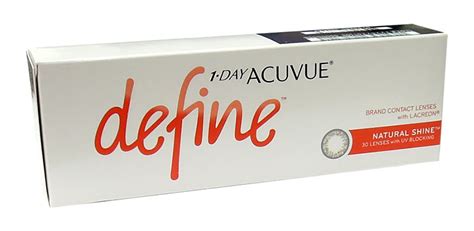 1 Day Acuvue Define 30 Pack Contacts Cow Your Trusted