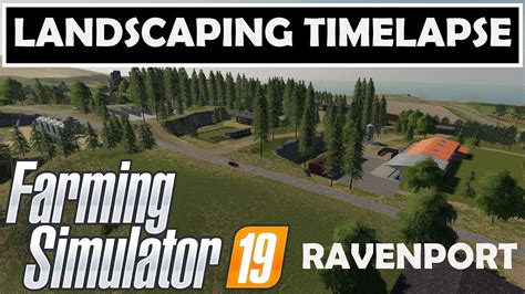 Constructing Ravenport Timelapse Landscapingtransformation Mod