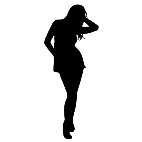 Woman Body Silhouette Vector Free at GetDrawings | Free download