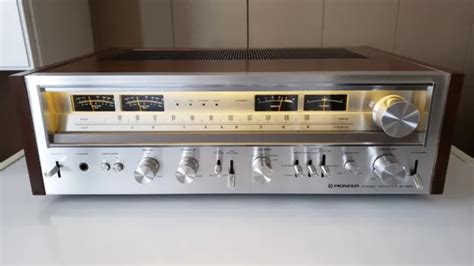 Excellen Vintage Pioneer Sx 880 Stereo Receiver At 60 Watts Per Channel