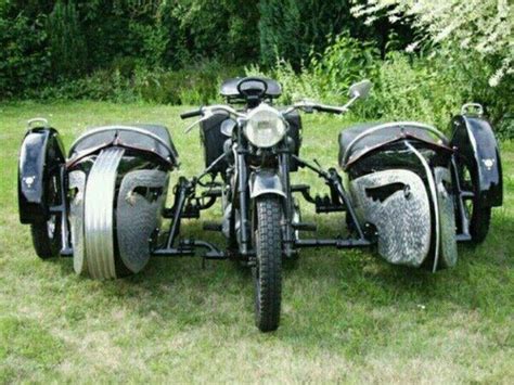 I hope this doesn't seem spammy. Cool. Double sidecar (With images) | Motorcycle sidecar ...