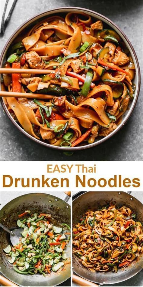 Drunken Noodles Asian Recipes Asian Cooking Recipes