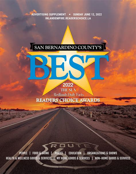 San Bernardino Sun & Redlands Daily Facts 2022 Readers' Choice Awards