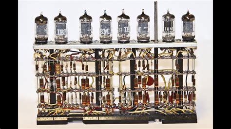 The First Vacuum Tubes Computers Telegraph