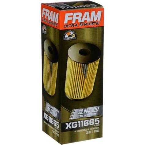 Fram Xg11665 Ultra Synthetic Oil Filter Cartridge Blains Farm And Fleet