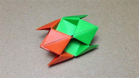 Modular Origami How To Make An Origami Ball Youtube