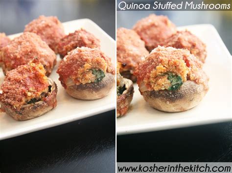 Check spelling or type a new query. Quinoa Stuffed Mushrooms (substitute matzah meal for the ...