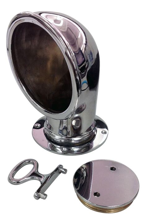 Cowl Vent And Base Chrome Plated 3 Harken Fosters