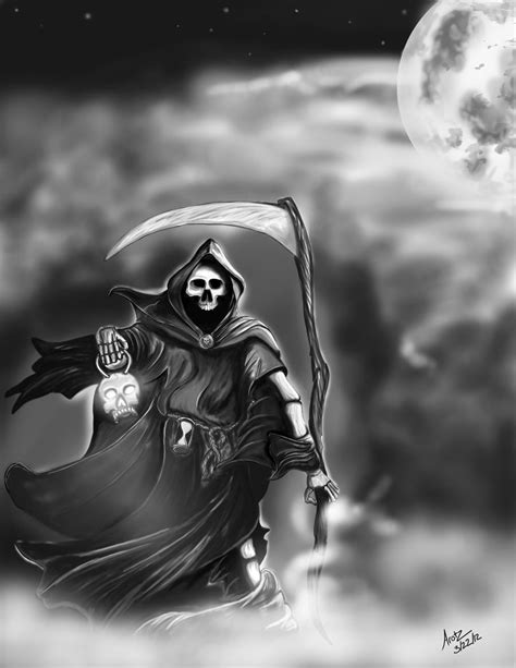 Grim Reaper By Arotzarenaarts On Deviantart