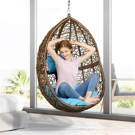 Read below for our 12 favorite hanging chairs that you'll never want to leave. Indoor Hanging Egg Chairs - Stylish Design Furniture for ...