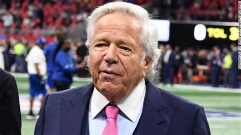 New England Patriots Owner Robert Kraft Charge With Soliciting Sex Police Say