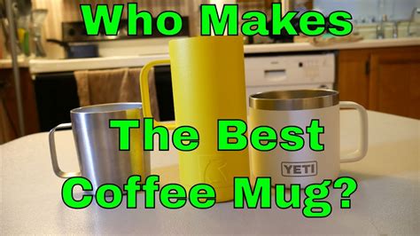 Top travel coffee mugs 1. Coffee Mug Review Yeti vs RTIC vs Ozark Trail - YouTube
