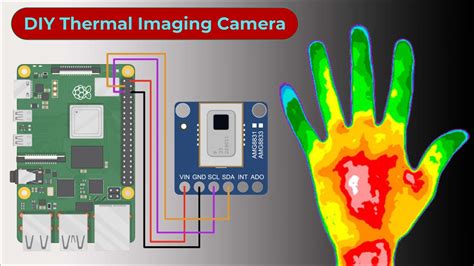 Diy Thermal Camera Using Amg Thermal Image Array Temperature Sensor