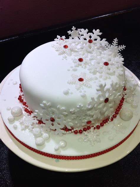 How do you wrap a square cake with fondant? Christmas cake , original design by Emma Jayne cake design ...
