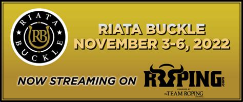 Riata Buckle Stallion Incentive Earnings The Team Roping Journal