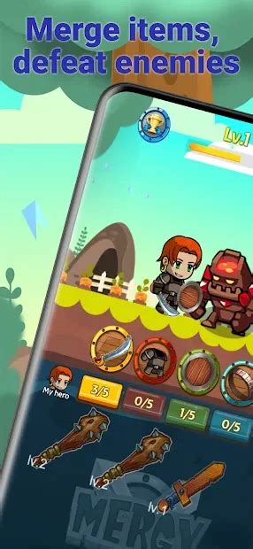 Download Mergy Merge Rpg Game Idle Heroes Games 2 9 1 Apk Mod God Mode For Android