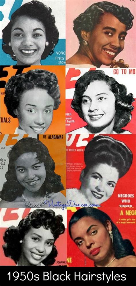 50s Hairstyles For Black Women Hairstyle Guides