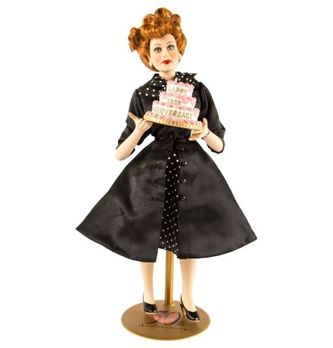 I Love Lucy 50th Anniversary Lucille Ball Porcelain Doll