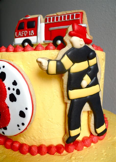 Oh Sugar Events Fireman Cake