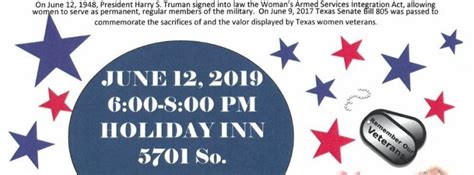 2nd Annual Women Veterans Day Celebration Tyler Tx Jun 12 2019 7