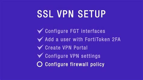 Setup Ssl Vpn With Mfa Tunnel And Web Modes Youtube