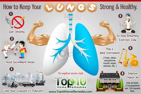How To Keep Your Lungs Strong And Healthy Top 10 Home Remedies