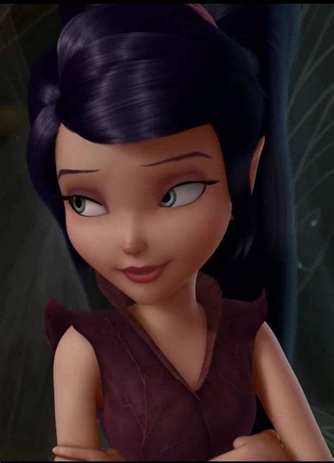 An Animated Character With Blue Eyes And Dark Hair Wearing A Brown Dress Is Looking At The Camera
