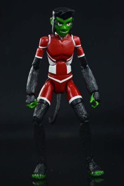 Young Justice Beast Boy Custom Figure Young Justice Custom Action Figure