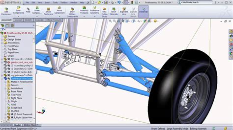 Solidworks Baja Sae Tutorials Large Assembly Tips And Tricks Youtube