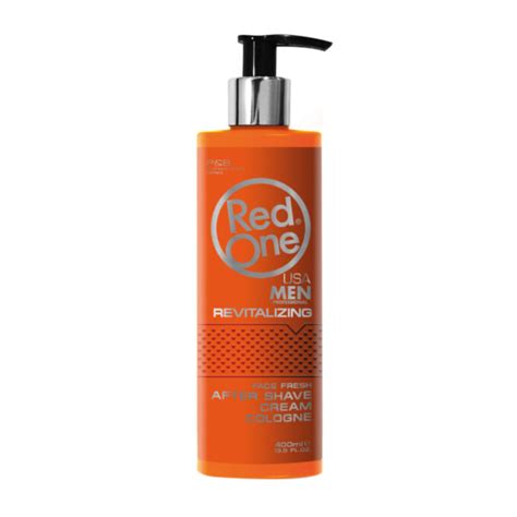 Red One After Shave Cream Cologne Revitalizing 400ml Barbertools