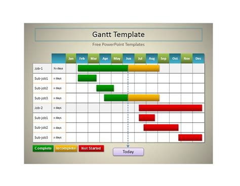 Download Gantt Chart Excel 2016 Gantt Chart Excel Template