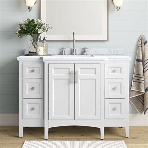 See more ideas about joss and main, dot and bo, mirror design wall. Luz 48" Single Bathroom Vanity Set & Reviews | Joss & Main ...