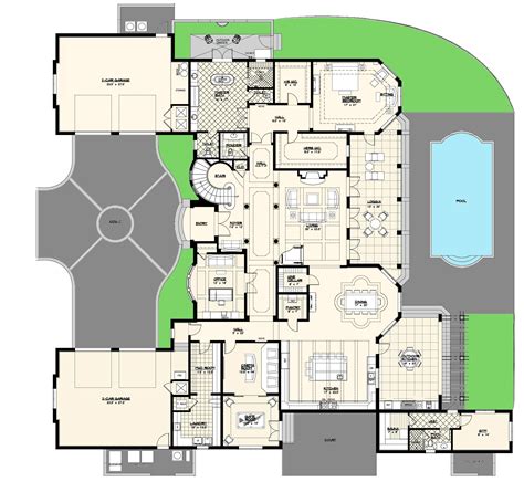 Luxury Floor Plans With Pictures Good Colors For Rooms