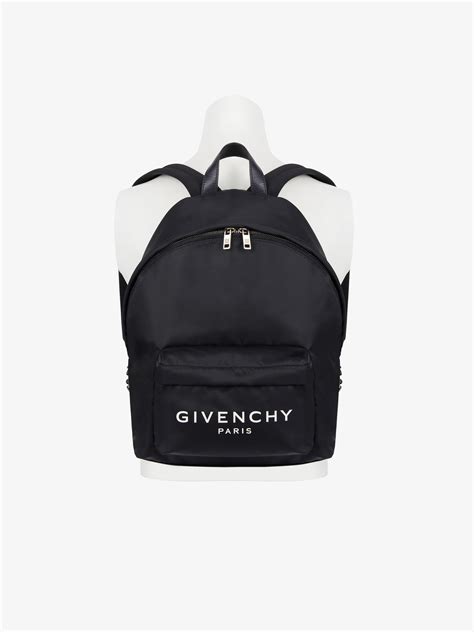 Givenchy Paris Backpack In Nylon Givenchy Paris