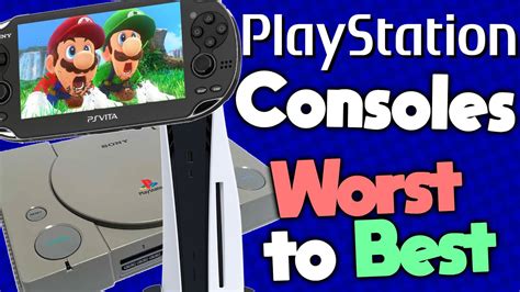 Ranking Every Playstation Console Youtube