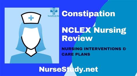 Constipation Nursing Diagnosis And Nursing Care Plan Nursestudynet