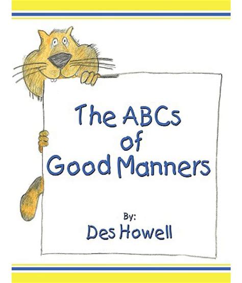 The Abcs Of Good Manners Buy The Abcs Of Good Manners Online At Low