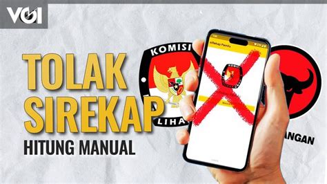 فيديو PDIP Surati KPU Tolak Hasil Hitung Sirekap و Minta Hitung Manual