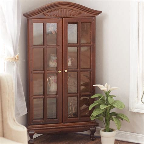 We did not find results for: Dollhouse Miniature Walnut Corner Display Cabinet - Living ...