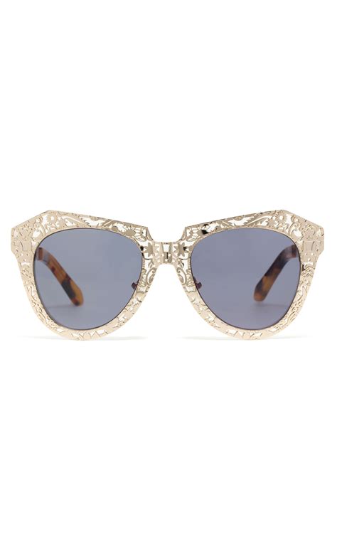 Karen Walker Gilded Amazing Jewelry Sunglasses Vintage Eyeglasses
