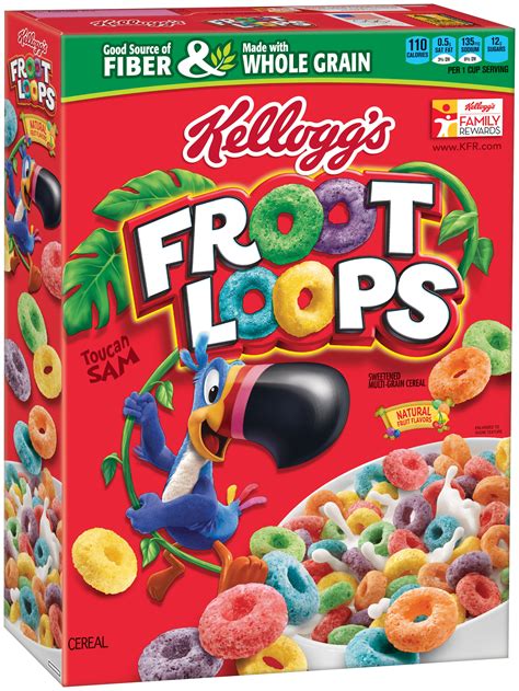 kellogg s froot loops breakfast cereal fruit flavored original oz box ubicaciondepersonas